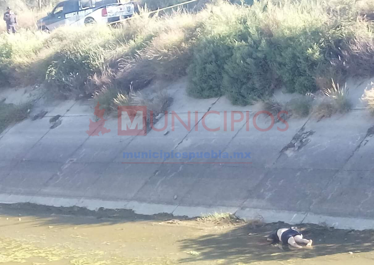 Feminicidio en Tecamachalco, hallan cuerpo en canal