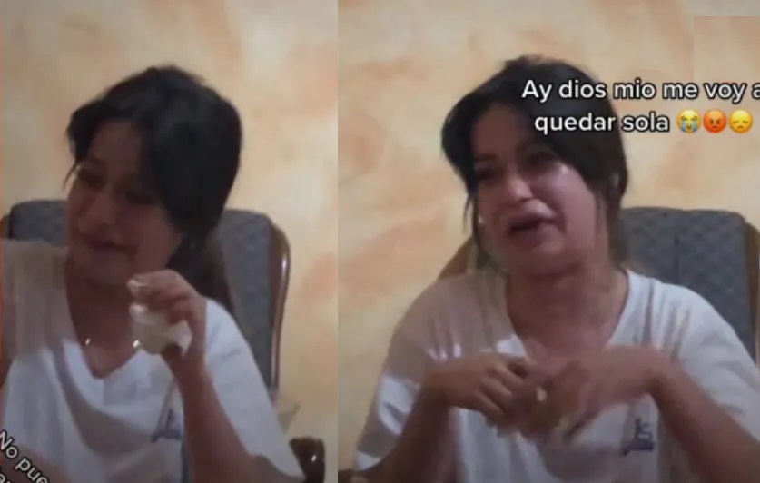 VIDEO Me quedaré sola con gatos: mujer llora por no tener novio