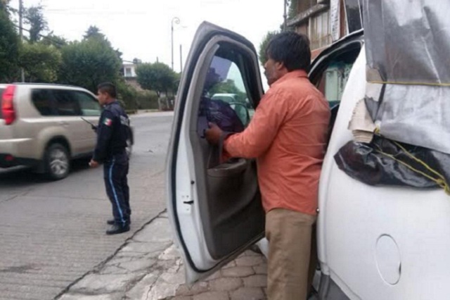 Multarán en Huauchinango a dueños de vehículos con polarizados