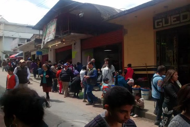 Afecta desabasto de agua potable a Mercado  de Huauchinango