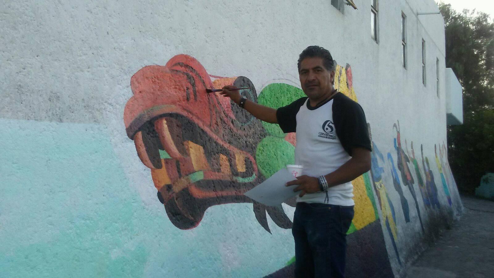 Plasmarán murales locales por el Huey Atlixcáyotl