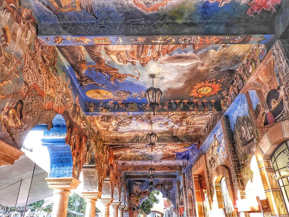 Sin definirse restauración del mural Tehuacán y sus 5 Regiones