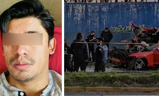 Funcionario de Coronango, quien chocó Mustang y provocó muerte de 3 mujeres