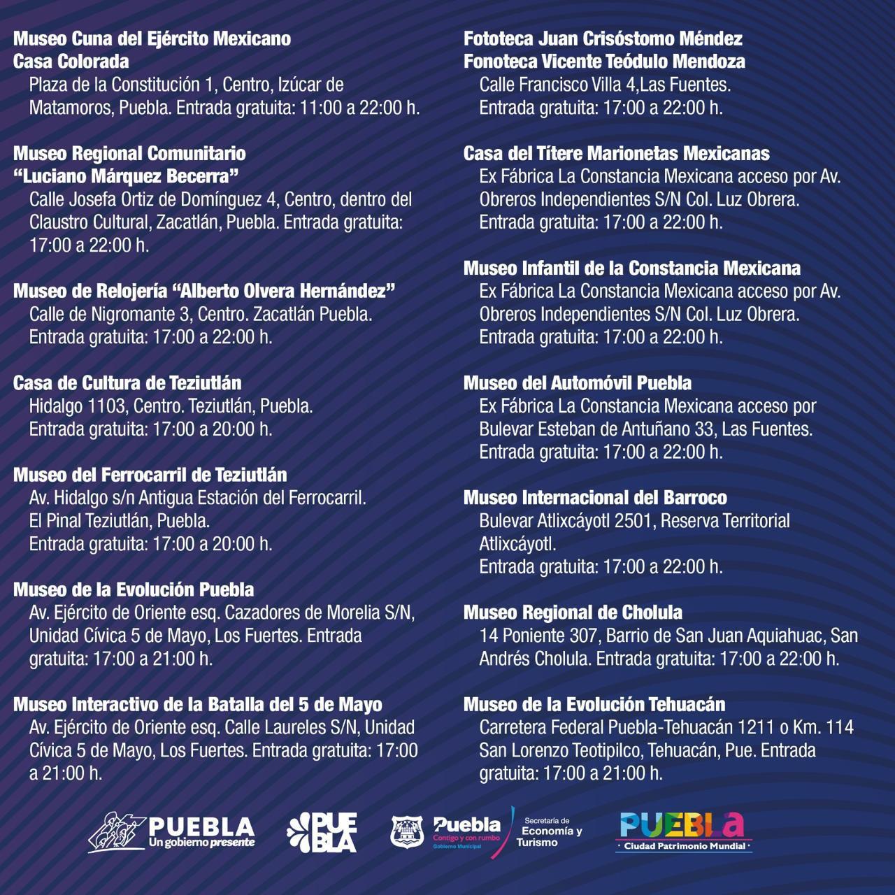 Este sábado, asiste gratis con tu papá a los Museos de Puebla