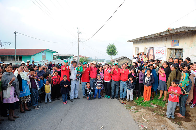 Inicia De la Sierra segunda visita al distrito III