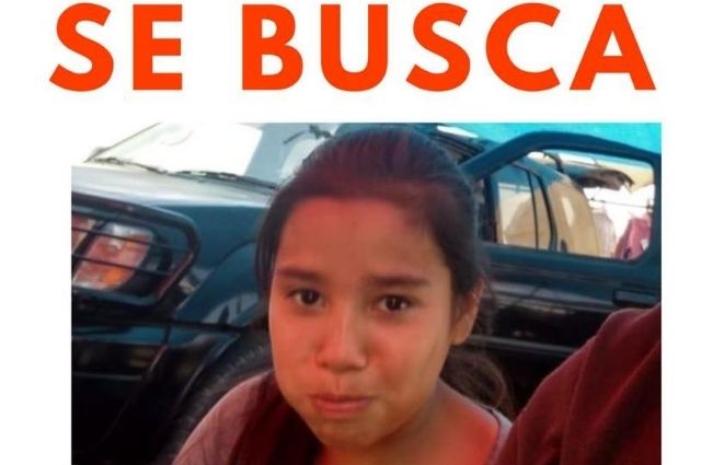 Desaparece Naomi de 11 años en Huejotzingo