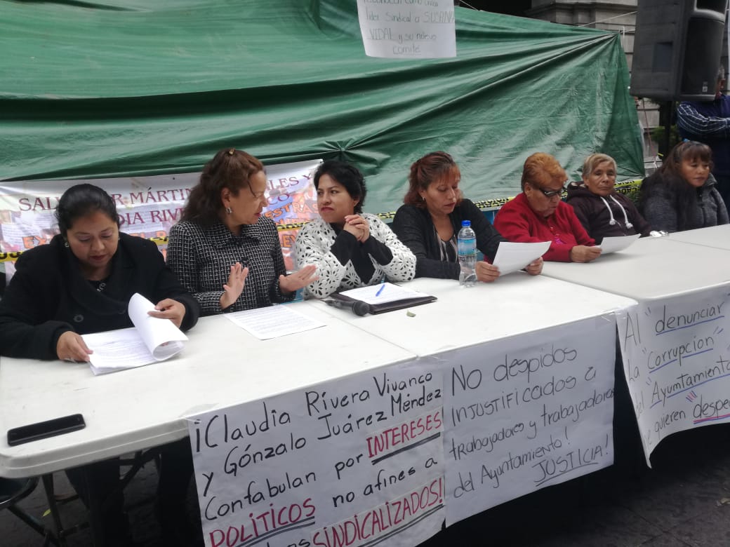 Naranjitas denunciarán ante la Fiscalía y CEDH a Claudia Rivera