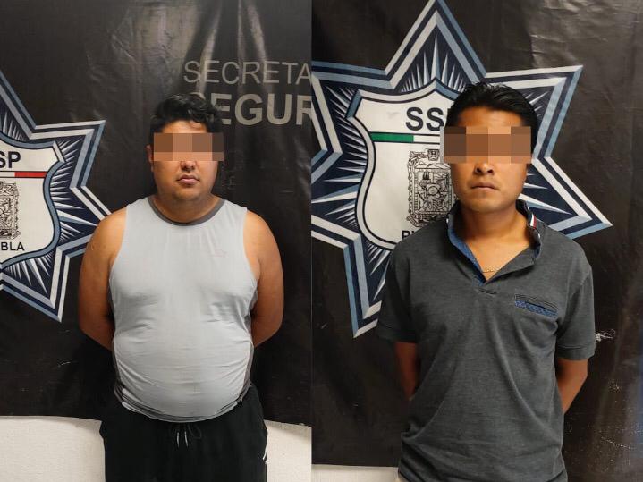 Detienen a narcomenudistas en centro comercial de Cuautlancingo