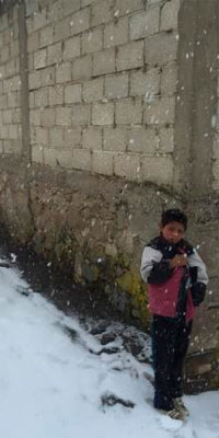 Nieva en Tlachichuca luego de 8 años; también en Río Frío  