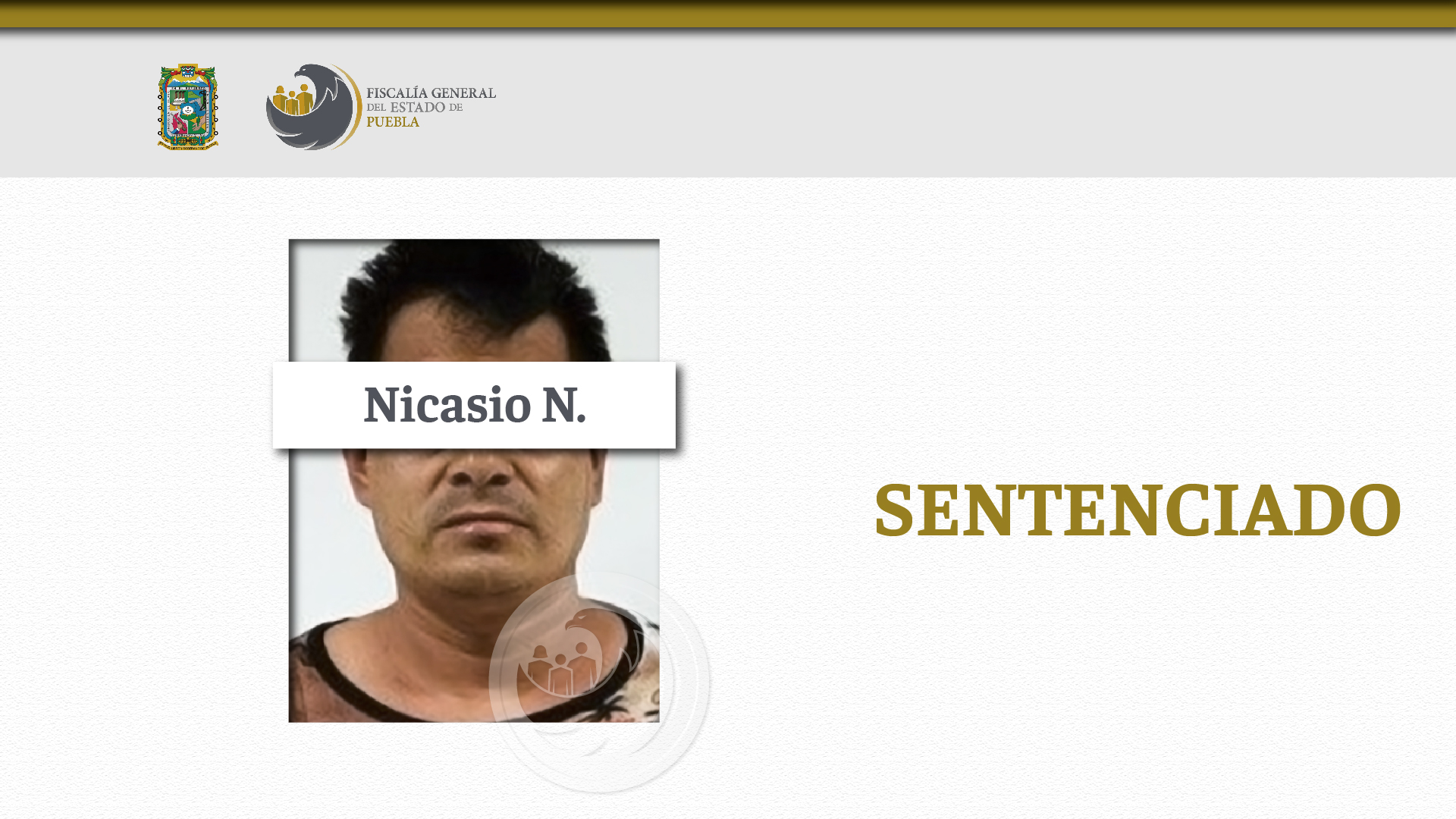 Le dan 29 años de prisión a Nicasio por robar un auto en Juan Galindo