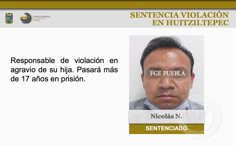 Horror de padre: viola a su hija de 11 años en Huitziltepec