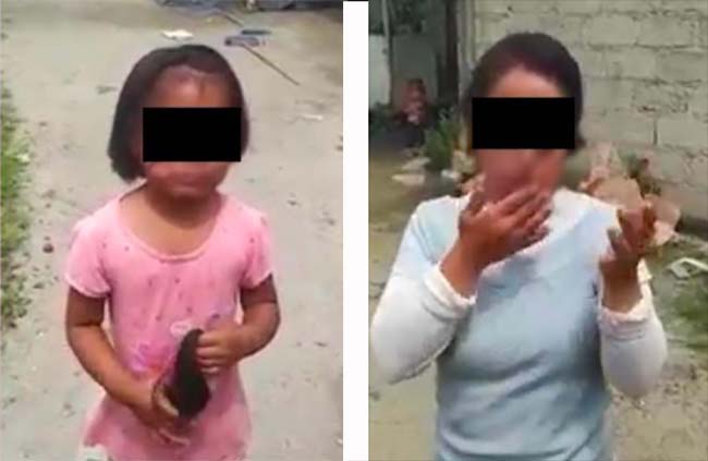 VIDEO Su abuela les quemó la cara a niñas de Tecamachalco; la denunciaron por Facebook 