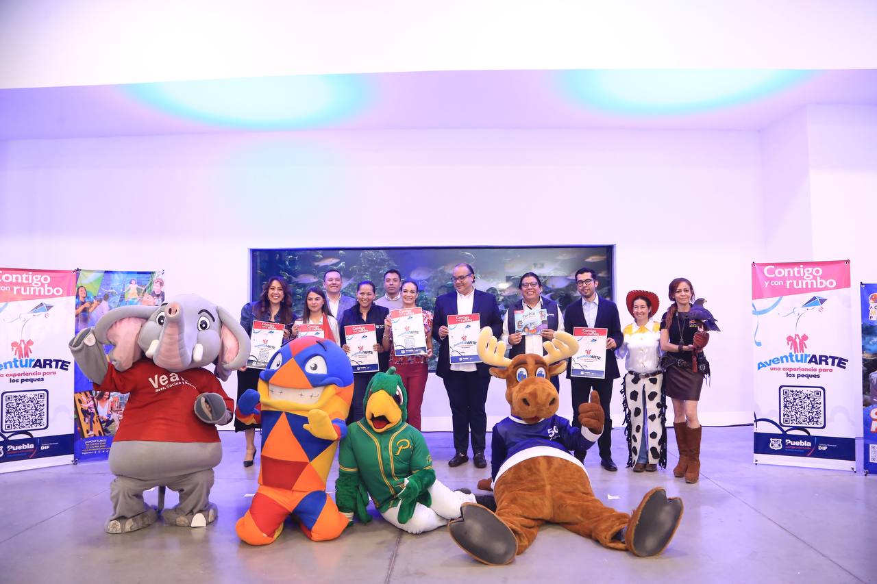 SMDIF y Ayuntamiento de Puebla preparan actividades para niños y niñas