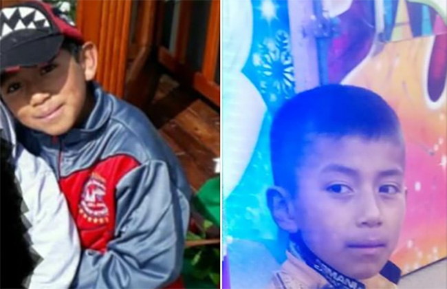 Giovani fue a la primaria en Zaragoza pero nunca llegó; sus padres lo buscan