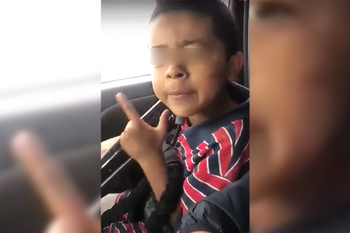 VIDEO Niño sicario lanza amenaza a El Mencho, líder del CJNG
