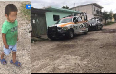 Policía de Huaquechula abandona a sus tres hijos  