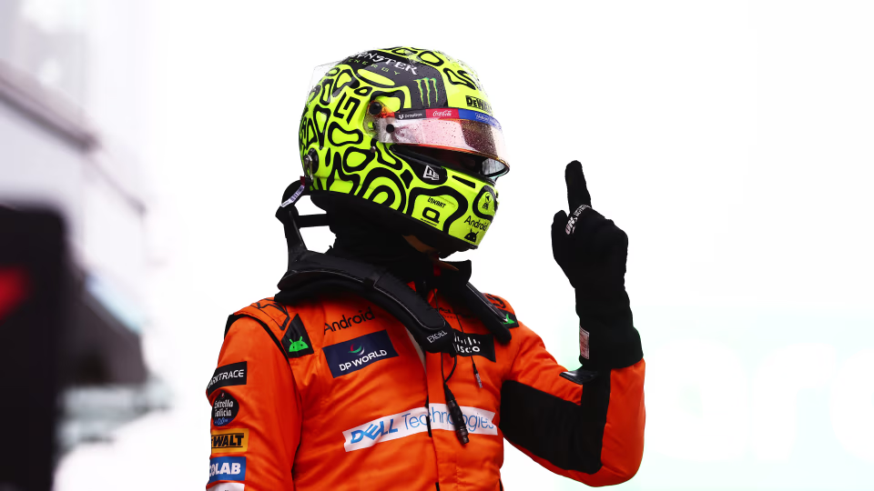 Lando Norris largará primero en la carrera sprint de China