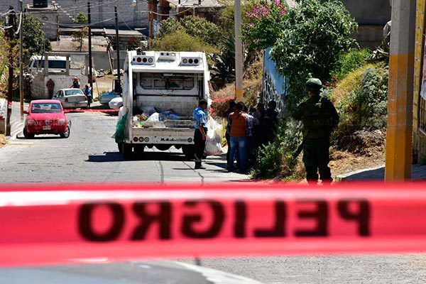 Dejan recién nacido en basurero y muere por broncoaspiración