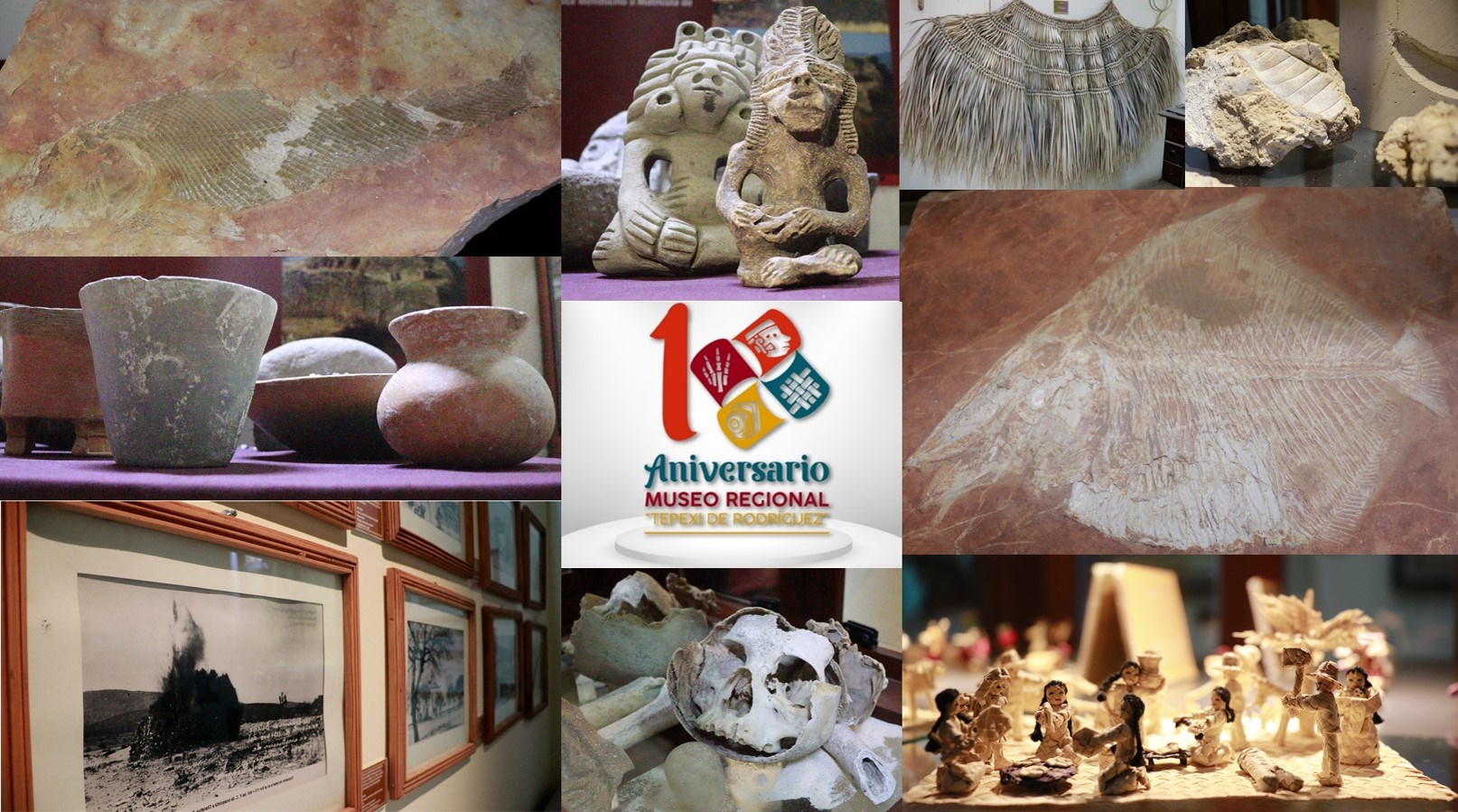 Celebran décimo aniversario del museo de Tepexi