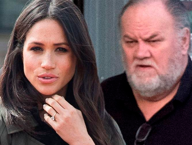 Papá de Meghan Markle genera  nuevamente  dificultades