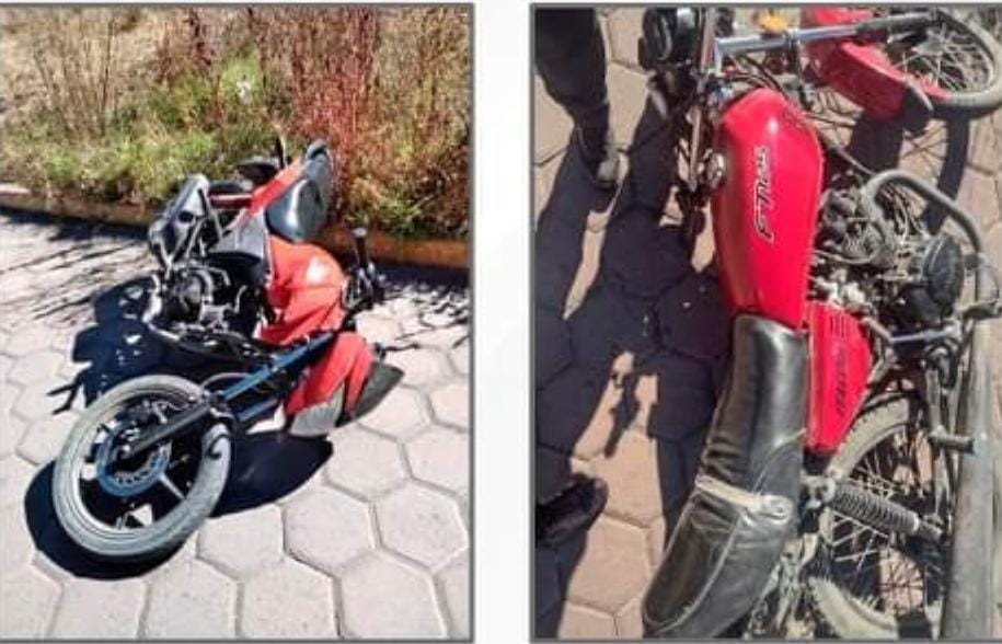 En Huejotzingo dejan motocicletas abandonadas