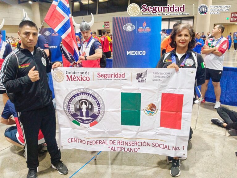 Personal penitenciario de México logra medalla de plata y bronce