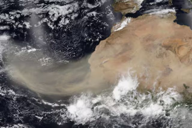 Nube de polvo del Sahara afectará el sureste de México este jueves