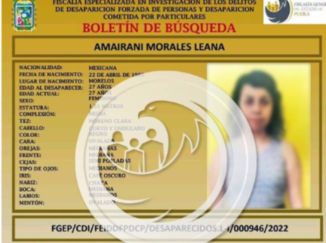 Localizan en Tehuitzingo a mujer desaparecida en Puebla capital