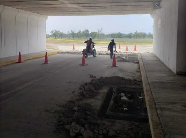 Fallas en puente de San Isidro fueron un 'error humano', dice edil de Coronango