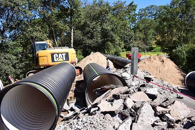 Por obra cierran carretera Acuaco – Zacapoaxtla