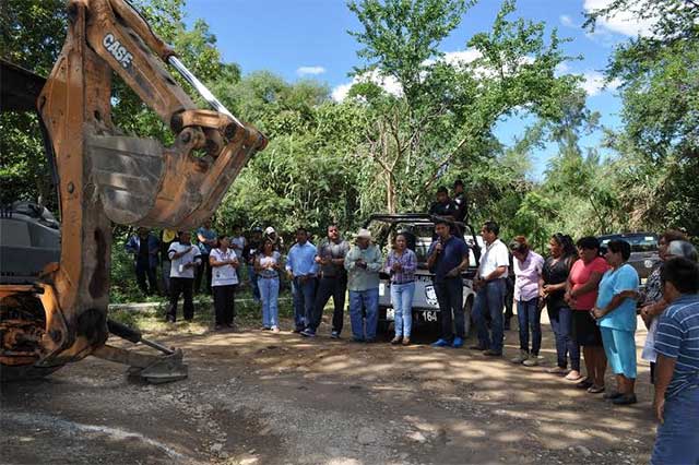 Empedrarán 290 metros de calle en San Pablo Anicano