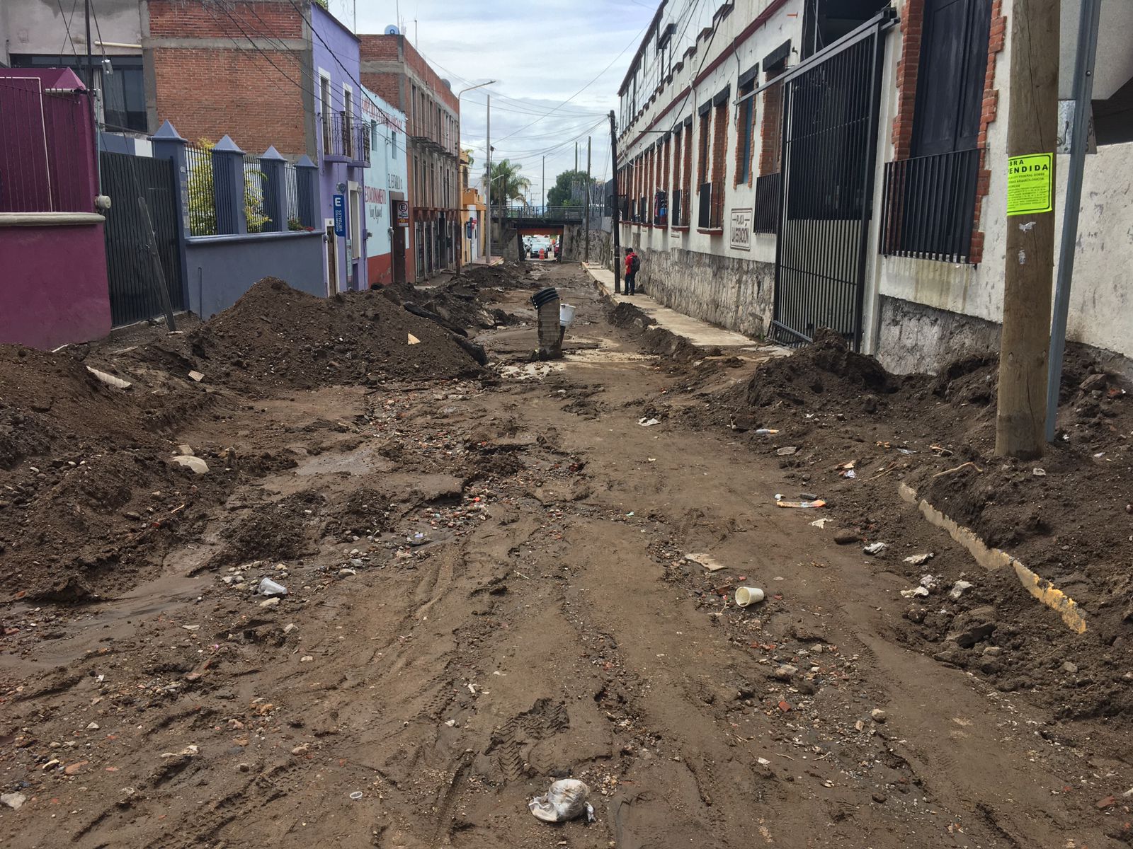 Suspende INAH obra de pavimentación en San Pedro Cholula