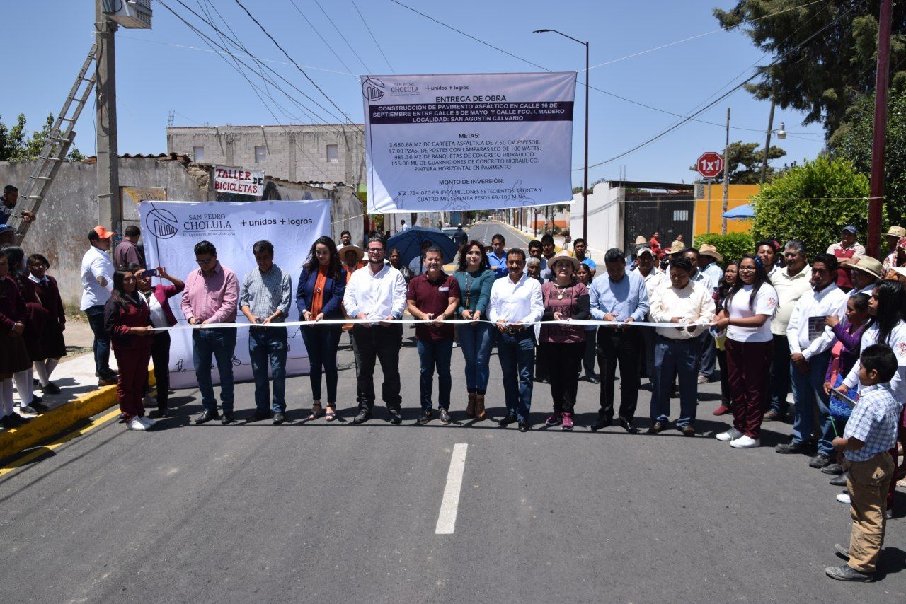 Entrega Arriaga obras en juntas auxiliares