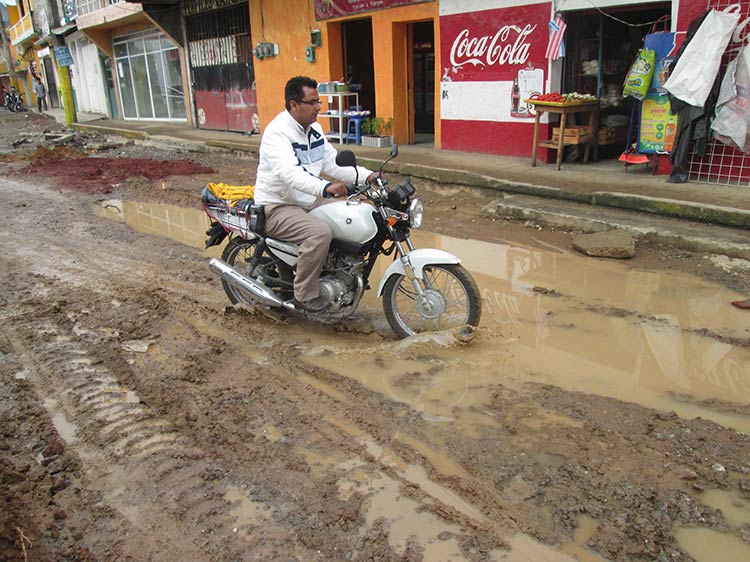 Falla recuperación de imagen urbana en Huauchinango