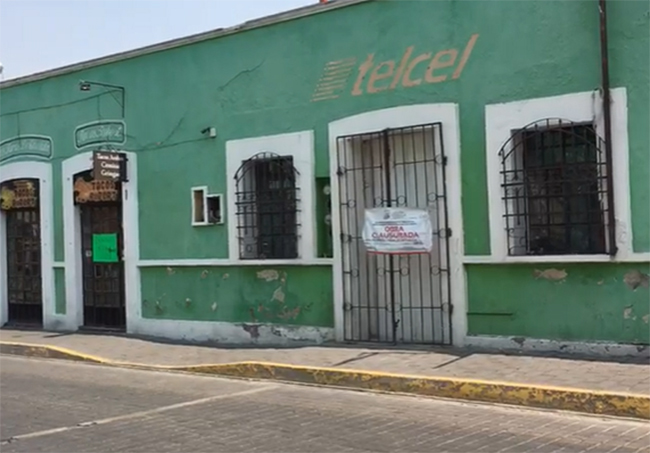 San Pedro Cholula cancelan obras en inmuebles por falta de permisos del INAH