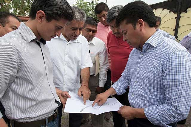 Inician obras para evitar inundaciones en Paseos del Ángel, en San Andrés Cholula