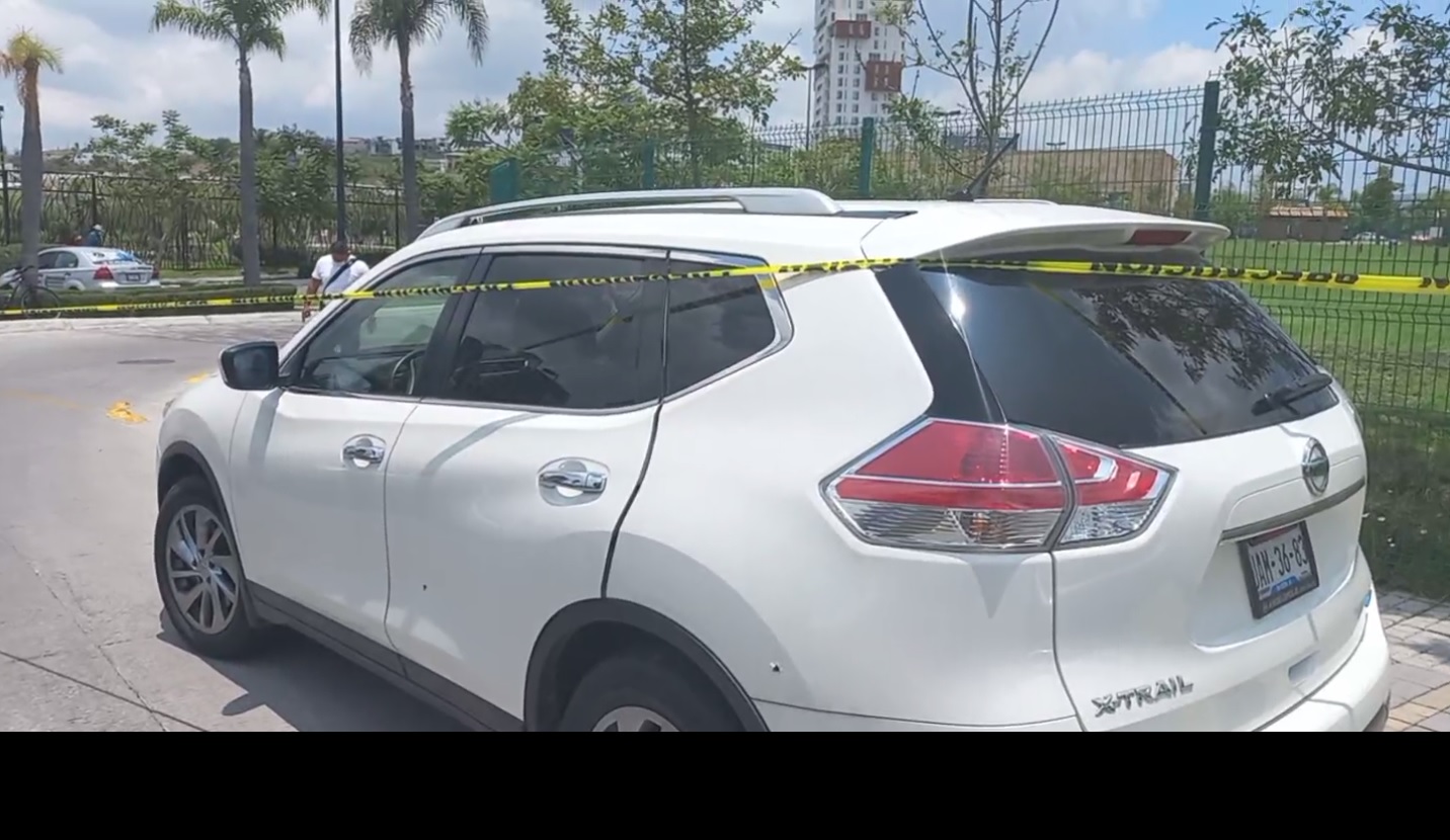 Rafaguean vehículos en casilla de Parque Cascatta en Ocoyucan