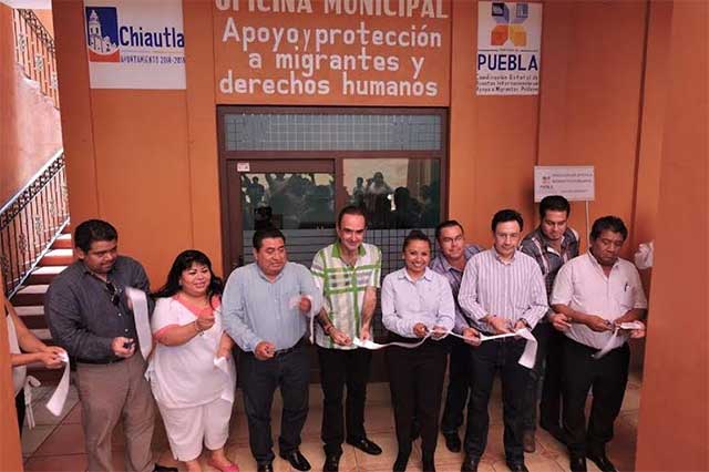 Inauguran Oficinas de Apoyo al Migrante en Chiautla de Tapia