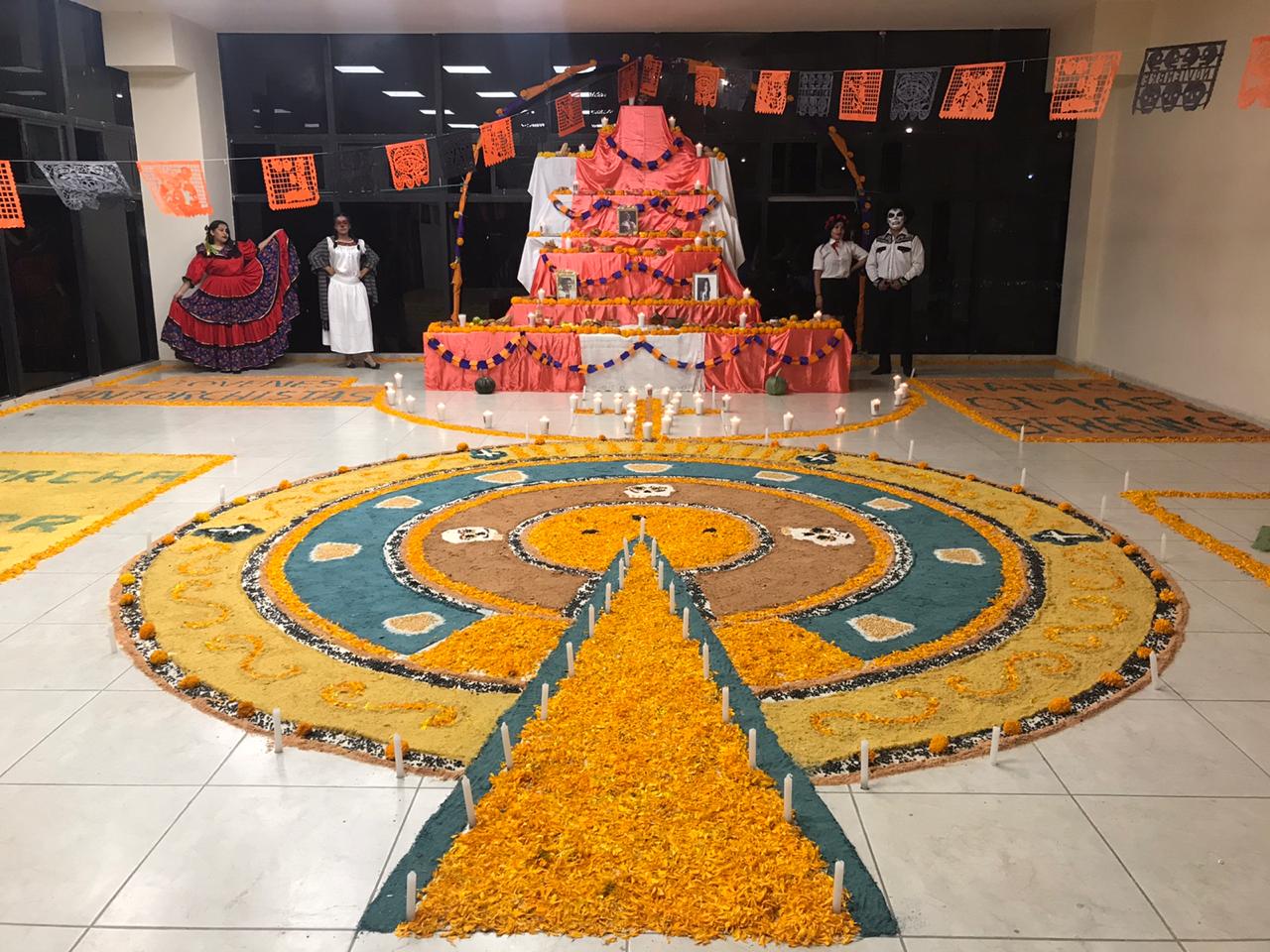 Gran festejo del día de muertos en Balcones del Sur