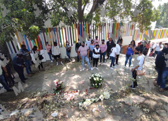 En homenaje a Monserrat familiares piden justicia por su feminicidio en Puebla