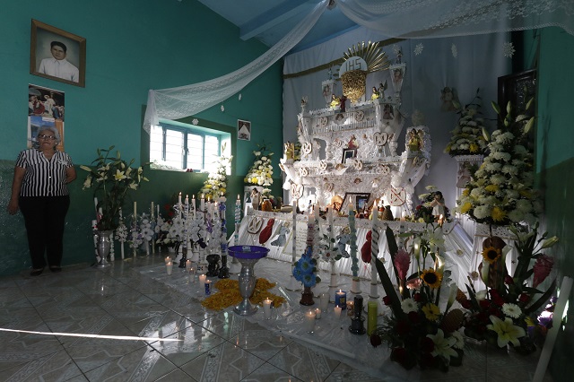 Colocarán 35 altares por temporada de muertos en Huaquechula