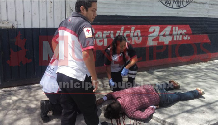 VIDEO Ejecutan a un hombre en pleno centro de Tehuacán