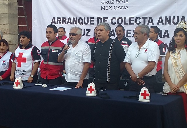 Cruz Roja inicia su colecta anual en Huauchinango