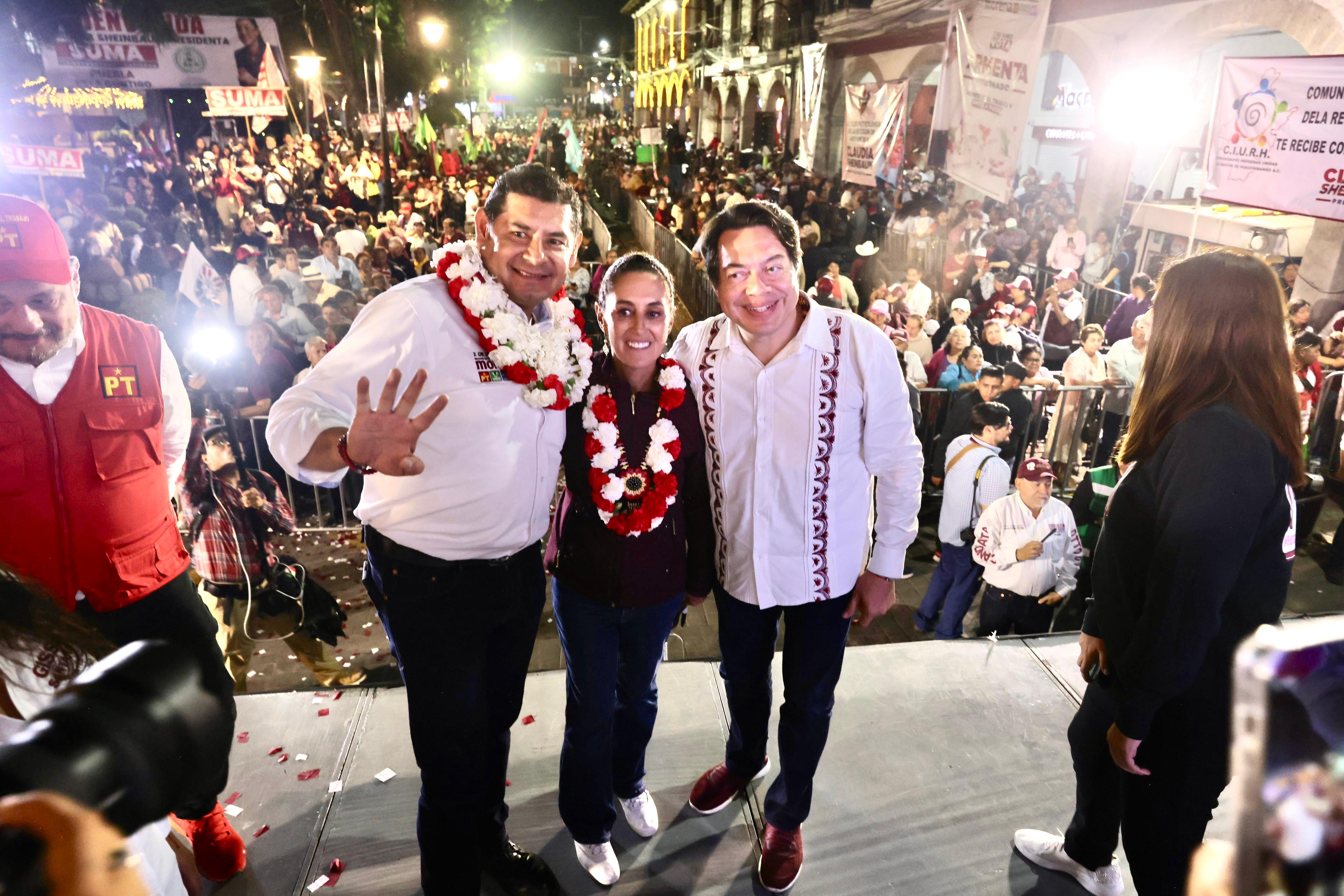 AMLO y Sheinbaum, fortaleza de la 4T