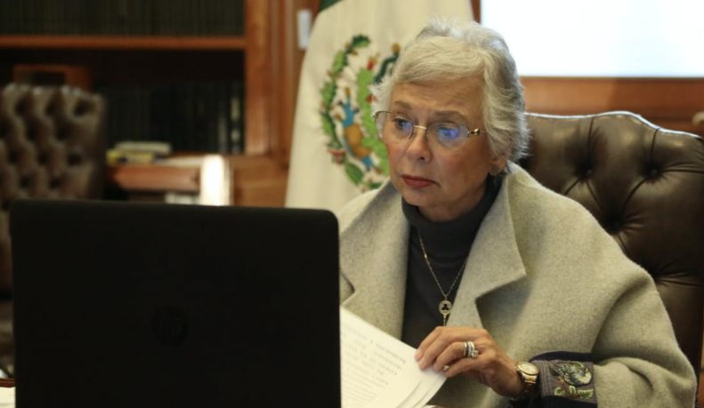 Olga Sánchez y gobernadores discuten el regreso voluntario a clases