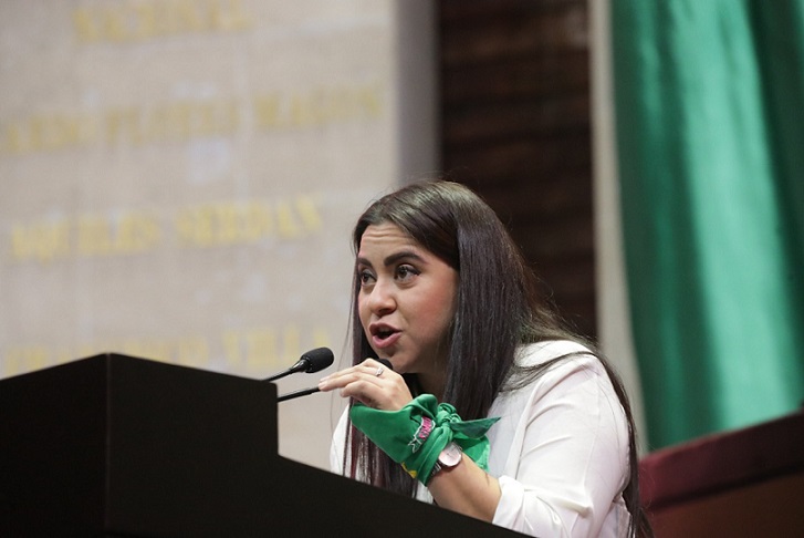 Urge la poblana Olimpia Melo a despenalizar el aborto