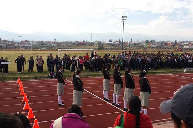 Realizan Olimpiada Nacional Escolar en Chignahuapan