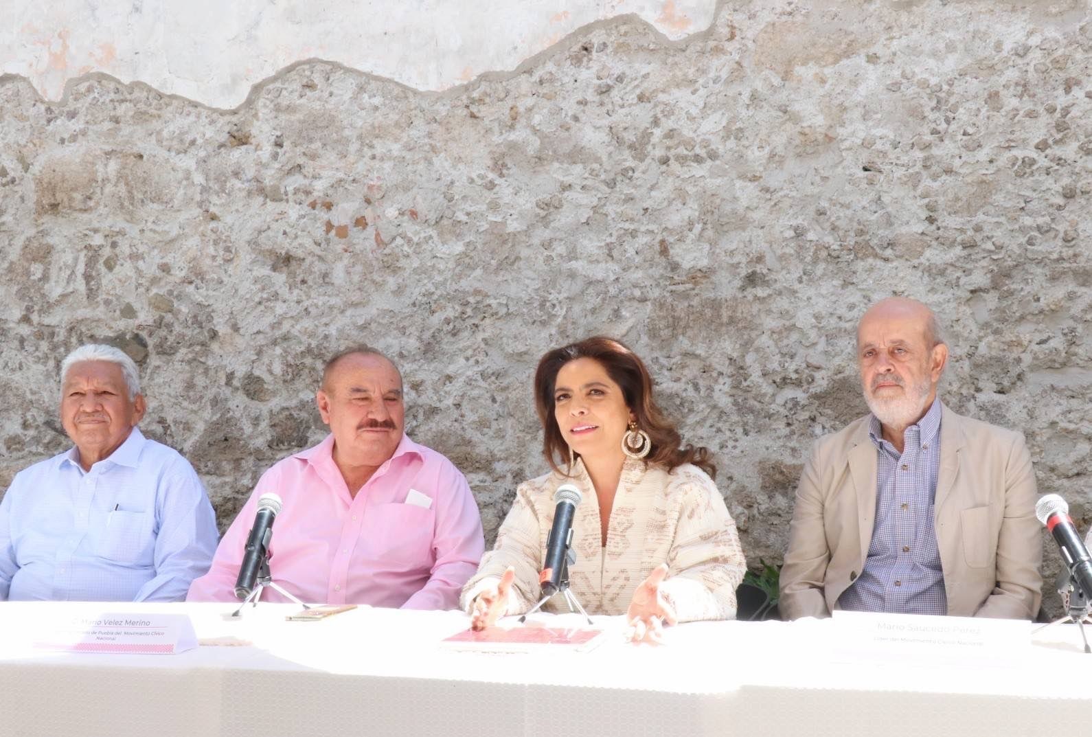 Movimiento Cívico Nacional respalda a Olivia Salomón