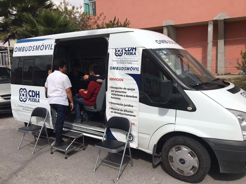 Oficina móvil de CDH dará servicio en 5 municipios de Puebla