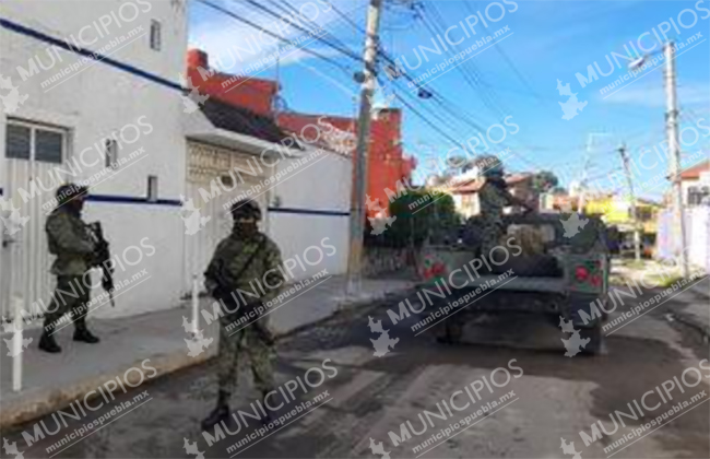 VIDEO Hasta con helicóptero Ejército realiza operativo en la colonia Malintzi